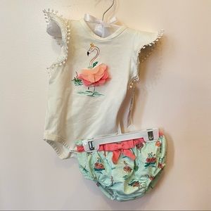 Bonnie baby flamingo set